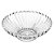 Centro de mesa fruteira de cristal Geneva 32x32x11cm - Wolff - Imagem 2