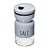 Saleiro de Vidro com Tampa de Metal branco 120ml - Imagem 3