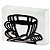 Porta Guardanapos Decorativo de Mesa Preto - Café - Imagem 3