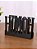 Porta Guardanapos Decorativos Home de Mesa Preto - Imagem 3