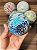 Bola Enfeite Decoração Mosaico Vidro Craqueleda - tam 8 - Imagem 3