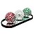 Bola Enfeite Decoração Mosaico Vidro Craqueleda - tam 8 - Imagem 1