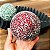 Bola Enfeite Decoração Mosaico Vidro Craqueleda - 10cm - Imagem 4