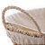Cesta De Pão Oval Com Alças Tecido Natural - 27cm Wolff - Imagem 2
