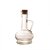 Galheteiro Rustico Porta Azeite De Vidro Tampa Cortiça 230ml - Lyor - Imagem 6