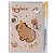Caderno Bloco de Anotação Capivara Fofo Escola 14,2x19,8cm - Imagem 5