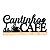 Placa Decorativa Cantinho do Café 26cm em MDF - Imagem 4