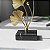 Escultura Decorativa Folhas de Metal Decoração base Marmore - Imagem 8