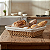 Cesto De Pão Retangular Tecido Natural - 28cm - Imagem 8