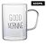Caneca de Vidro Borossilicato Good Morning 400ml - Imagem 6