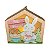 Luminária Casa Feliz Páscoa C/ Luz 12cm em MDF - Imagem 6