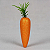 Kit com 12 Cenoura Pequena Enfeite Decoração Cestas De Páscoa - Imagem 7
