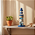 Farol Mediterrâneo Decorativo Náutico  Praia 5x13cm em MDF - Imagem 3
