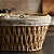 Cesto Organizador Multiuso Oval para Pão com Alça 25cm Flor - Imagem 7