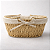 Cesto Organizador Multiuso Oval para Pão com Alça 25cm Flor - Imagem 6