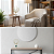 Conjunto de 2 Esculturas Casa Decorativa Dourada Esfera Sala Escritorio - Imagem 5
