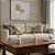 Conjunto de 2 Esculturas Casa Decorativa Dourada Esfera Sala Escritorio - Imagem 3
