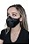 Máscara  antiviral Hematita, modelo 3D, Delfim Protect, dupla camada, fácil respiração, confortável - Imagem 2