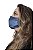 Máscara Bauxita antiviral, modelo anatômico/oval, dupla camada, fácil respiração, confortável - Imagem 1