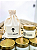 VELA VIDRO 140G + SAQUINHO DE ALGODÃO CRU - Personalizados - Imagem 1