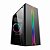 GABINETE LIKETEC RAINBOW LATERAL DE VIDRO  ((( RGB ))) - Imagem 1