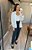 CONJUNTO BELLA CAMISA E CROPPED OFF WHITE - Imagem 1