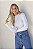 BLUSA CANELADA LIA OFF WHITE - Imagem 1
