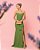 VESTIDO LORENA VERDE OLIVA - Imagem 1
