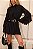 VESTIDO MACAQUINHO HAZEL BOHO PRETO - Imagem 5