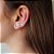 Brinco Ear Cuff Folha Envelhecido - Joia em Prata 925 - Imagem 2