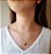 Conjunto Plaquinhas - Semijoia Banhada a Ouro 18K - Imagem 2