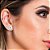 Brinco Piercing Fake Vazado - Joia em Prata 925 - Imagem 2
