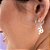 Brinco Piercing Fake Mini Coração Fio - Joia em Prata 925 - Imagem 2