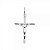 Pingente Cruz Fio Cristo - Joia em Prata 925 - Imagem 1