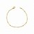 Pulseira Mini Elos - Semijoia Banhada a Ouro 18K - Imagem 1