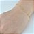 Pulseira Mini Elos - Semijoia Banhada a Ouro 18K - Imagem 2