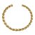 Colar Choker Trançado Texturizado - Semijoia Banhada a Ouro 18K - Imagem 1