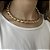 Colar Choker Trançado Texturizado - Semijoia Banhada a Ouro 18K - Imagem 2
