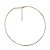 Colar Choker Aro Fino - Semijoia Banhada a Ouro 18K - Imagem 1