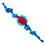 Brinquedo KONG Jaxx Brights Ball w/ Rope - Imagem 1