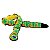 Brinquedo Outward Hound Invincibles Snake Green XXL - Imagem 1
