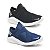 Tênis Meia Nike Slip On Sem Cadarço Elástico Marinho e Preto - Imagem 1