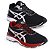 Kit 2 Tênis Asics Revelation Preto Branco e Preto Vermelho - Imagem 1