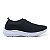 Tênis Meia Original Slip On Sem Cadarço Elástico Preto - Imagem 2
