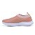 Tênis Meia Original Slip On Sem Cadarço Elástico Bege e Preto - Imagem 3
