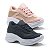 Kit 2 Tênis Feminino Plataforma Casual Sneakers Bege Glíter e Preto Glíter - Imagem 1