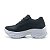 Kit 2 Tênis Feminino Plataforma Casual Sneakers Bege Glíter e Preto Glíter - Imagem 4