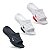 Kit 3 Chinelo Slide Nike Zoom Masculino Sandália Todo Preto, Branco Vermelho e Branco Preto - Imagem 1