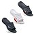 Kit 3 Chinelo Slide Nike Zoom Masculino Sandália Todo Preto, Branco Vermelho e Preto Vermelho - Imagem 1
