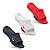 Kit 3 Chinelo Slide Nike Zoom Masculino Sandália Todo Preto, Branco Vermelho e  Vermelho Preto - Imagem 1